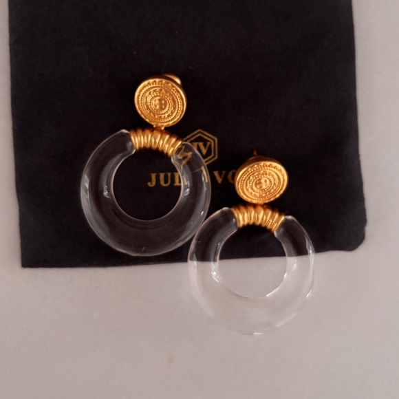 NWOT Julie Vos Marlowe Statement Earring Price Firm - Picture 5 of 6